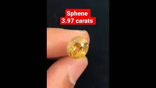 Sphene 3.97 carats #short
