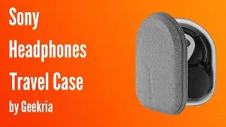 Sony Over-Ear Headphones Travel Case, Hard Shell Headset Carrying Case | Geekria