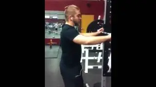 91kg Overhead Press