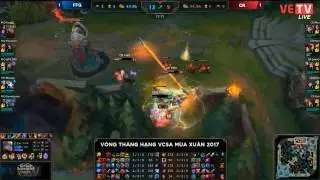 FFQ Vs  CanTho Cherry Trận đấu cuối gi&uacute;p QTV t&igrave;m lại niềm tin