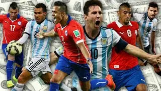 Chile vs Argentina Final Dream League Soccer 2017