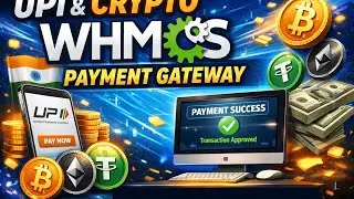 Upi Crypto Multiple Payment Option For Whmcs | Manual Payment Gateway For Whmcs 2026 | QR Code Pay