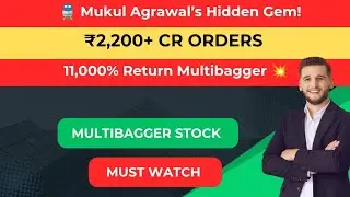 🚆 Oriental Rail Multibagger! 11,000% Returns + New Railway Orders | Mukul Agrawal&rsquo;s 5% Stake📈🚀
