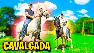 PRIMEIRA CAVALGADA da ÉGUA CAMPEÃ * Libra JEA