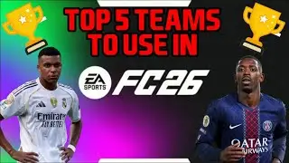 🥈🥇🥉ТОП-5 ЛУЧШИХ КОМАНД ДЛЯ ИСПОЛЬЗОВАНИЯ В FC26