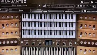 Organteq 1 and 2 together at the same time (Organteq by Modartt)