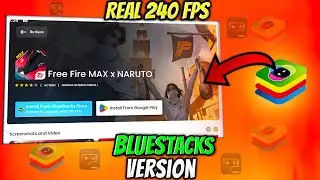 This New BlueStacks Free Fire Max X86 Version Will Gives You 240 FPS 🤯