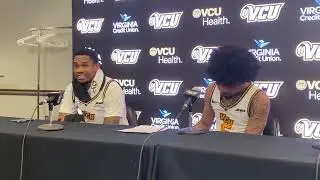 VCU's Zeb Jackson, Terrence Hill after 103-58 W over Elizabeth City State (1/2)