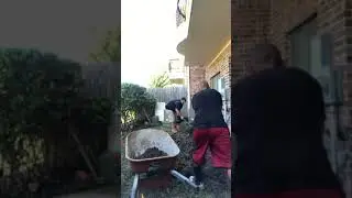 Paver Patio install Houston Texas