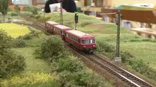 Modellbahn TT Modultreffen Donaumooshalle Teil 1
