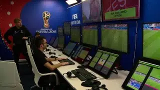 A look inside the Russian World Cup video referee centre