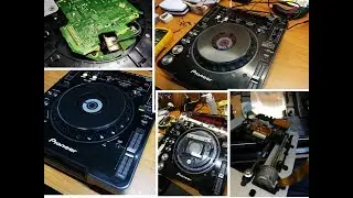 Funnyboy - Pioneer CDJ 1000 mk3, full repair.... feltámadás