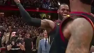 KING JAMES & JR. SMITH BEST HANDSHAKE EVER!!!!