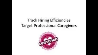 Senior Caregiver Recruitment