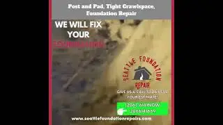 Seattle foundation repair guy uncovers structural issues in your crawl space. Trust us for stability