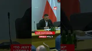 &bdquo;TO JEST POLICZEK&rdquo;! Poseł Litewka mocno o historii z Sobolewa