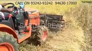 MINI TRACTOR MOUNTED REAPER MACHINE ,REAPER BINDER CUTTER,SARDAR REAPER