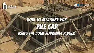 How to Measure for Pile Cap on Planswift
