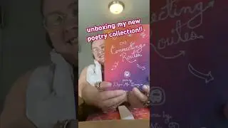 Unboxing My Queer Poetry Book Connecting Routes 🥹📚