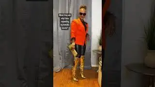 7 Ways to Style Gold Metallic Over the Knee Boots