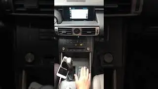 2018 USA Lexus IS200T Wireless, Wired Apple CarPlay and Android Auto OEM Retrofit DEMO Video
