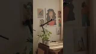 Full video on YouTube channel #art #ihavethisthingwithplants #painting#artspace#home#studio
