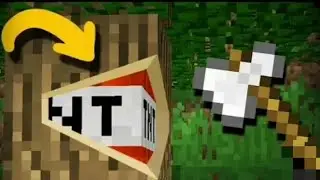 Tree Trap to troll your friend in Craftsman: Building Craft