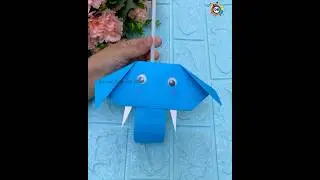 DIY Elephant toy🐘&hellip;.#shorts #craft #youtubeshorts #shortsfeed #artandcraft