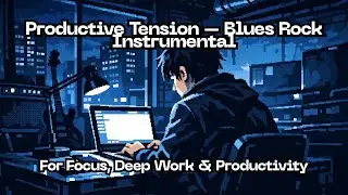 Inspiring Blues Rock Instrumental for Focus, Deep Work & Productivity