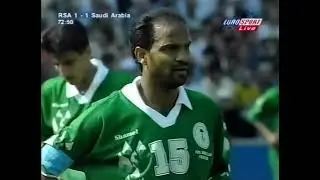 World Cup 1998 097  South Africa Saudi Arabia  1 2  Yousuf Al Thunayan