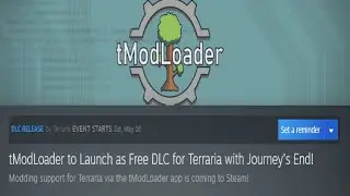 Terraria TmodLoader DLC с Journeys End ll Passing of The Torch