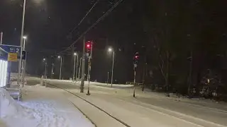 Całodzienne intensywne/chwilami obfite opady śniegu nad Kunowem 11.01.2026r. 