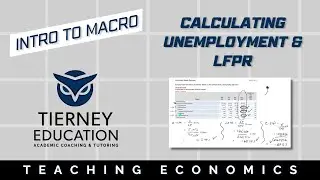How to Calculate the Unemployment Rate, Labor Force Participation Rate & Employment-Population Ratio