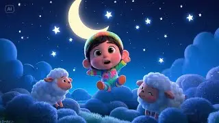 Let&rsquo;s Count Sheep and Fall Asleep! | Bedtime Counting Rhyme for Kids | Soothing Nursery Rhymes
