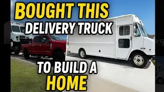 Step Van Truck to Camper Conversion Time Lapse + Subfloor Install