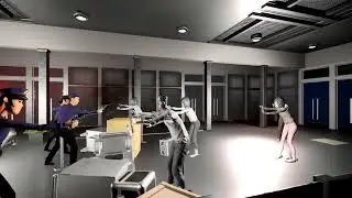 Planet Coaster Console Edition - Zombie themed elevator ride (pre-made)