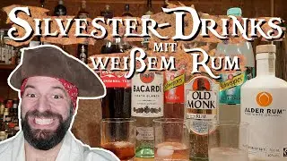 Einfache Drinks zu Silvester: Wei&szlig;er Rum mit Fillern
