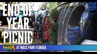 End of the Year Jeep Club Party at Moss Park Florida