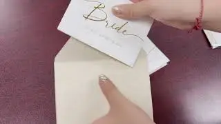 📬 Stand Out with Custom Foil Stamped Folding Cards + Envelopes! #CustomCards