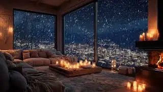 Relaxing Cozy Piano Night &ndash; Winter Piano Music for Deep Sleep & Emotional Calm