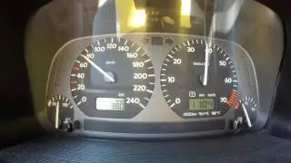 Golf 3 VR6 Turbo 0,9 Bar Beschleunigung (450 Ps)