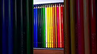 Brustro colour pencil of 24//Honest Review//think Swatch test and Demo #shorts#