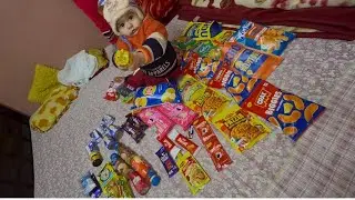 Pihu ne ki atrangi shopping haul #viral #funny #trending #cutebaby #food #chicken #viralvideo 