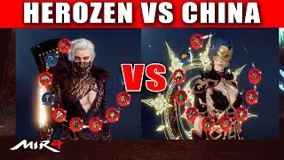 Mir4 - Herozen Vs CHINA (HOW TO EARN MONEY WHILE PLAYING Mir4)
