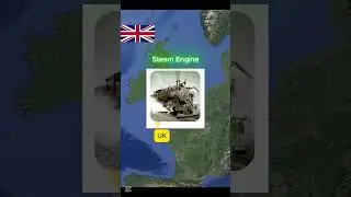 One Invention form each country #countries #inventions #top5 #ytshorts #shortvideo