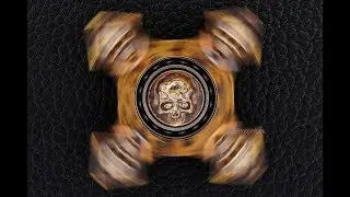 Steel Flame Custom 3-D Sledge XL Ring Spin - by  Derrick Obatake