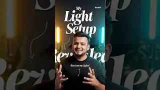An Easy Lighting Setup For Your Videos | Content Creator Lightning Setup #light #setup #filmmaking