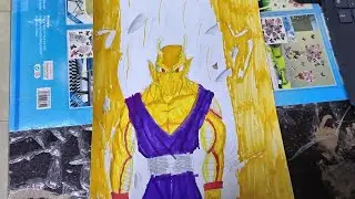 how to draw giga orange piccolo|SY tutorials|