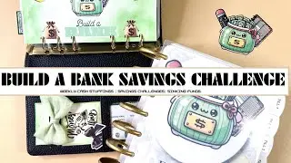 BUILD A BANK SAVINGS CHALLENGE | WEEKLY CASH STUFFING  #cashstuffing #savingschallenge #savings