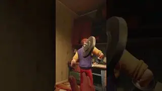Mr. Peterson got ANGRY 😨 #vr #helloneighbor #shorts